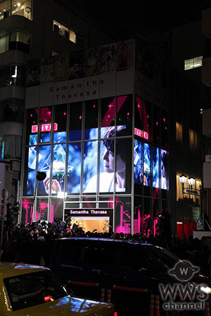 三代目JSB岩田剛典がサマンサタバサ 表参道 オープニングイベントの点灯式にサプライズで登場！