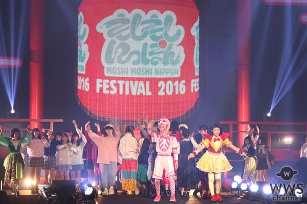 TEMPURA KIDZが『もしフェス2016』に登場！出演モデル達もステージに集合し最高潮の盛り上がりに！