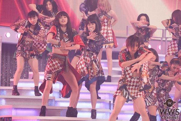 E-girlsがセクシー衣装でNHK紅白リハに登場！ダイナミックなダンスパフォーマンスを披露！