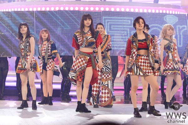 E-girlsがセクシー衣装でNHK紅白リハに登場！ダイナミックなダンスパフォーマンスを披露！