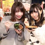 さくらシンデレラ 優木りの、美和花樺が全国ご当地どんぶりや激辛ハバネロアイスに挑む！〜ふるさと祭り東京グルメレポート〜