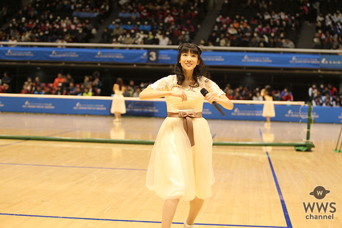 第57回 東京インドア全日本ソフトテニス大会で正統派美少女アイドルグループ・さくらシンデレラがライブ出演！