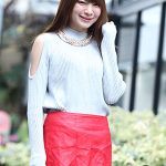 【写真特集】甘めのガーリーファッションがお似合いのモデル・工藤希「ちょっぴり露出があるピンクとか白とか可愛いのが好き」