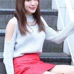 【写真特集】甘めのガーリーファッションがお似合いのモデル・工藤希「ちょっぴり露出があるピンクとか白とか可愛いのが好き」