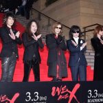 X JAPANが六本木ヒルズを紅に染めた！映画『WE ARE X』ジャパンプレミア・レッドカーペットでXポーズ炸裂！