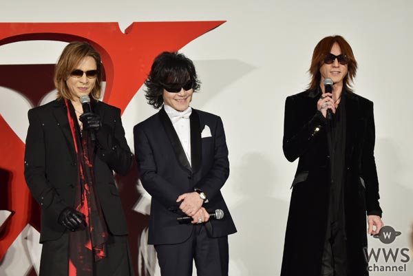 涙でX JAPANを語るYOSHIKIにToshlが・・・！？映画『WE ARE X』ジャパンプレミア舞台挨拶にX JAPAN降臨！