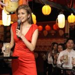 ローラが『渋谷ビームハイボール横丁』オープン発表会で理想の横丁デートを語る！｢一緒に飲みながら笑い合いたい｣