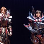 DAIGO、次長課長 井上聡がモンハン装備を身につけWウィッシュポーズで「MHSW！」