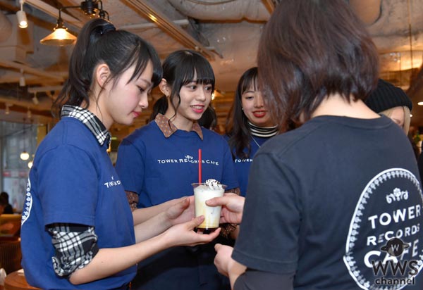 可愛すぎる店員登場！東京パフォーマンスドールがTOWER RECORDS CAFE宣伝大使として1日限定の店員を務める！