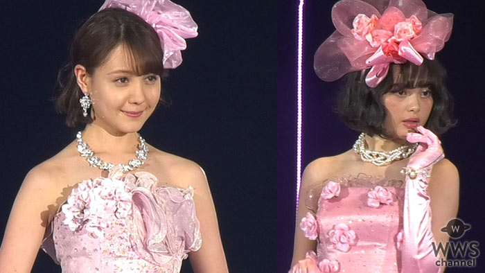 【動画】トリンドル玲奈 玉城ティナらがピンクコーデでMaison de FLEURステージに登場！東京ガールズコレクション2017 SPRING/SUMMER