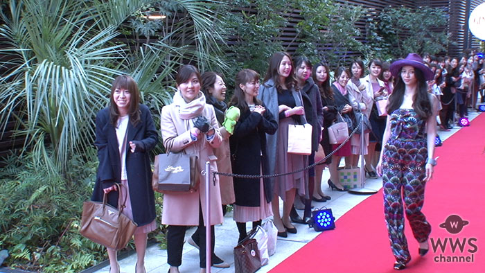 【動画】モデル・ 香里奈がGINGER 8周年イベント、ランウェイにトップバッターで登場！