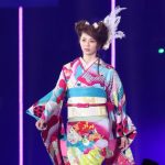 香里奈がカラフルな着物姿でTGC 2017 S/Sに降臨！「一点ものの着物を着れるということはとても貴重な体験です」