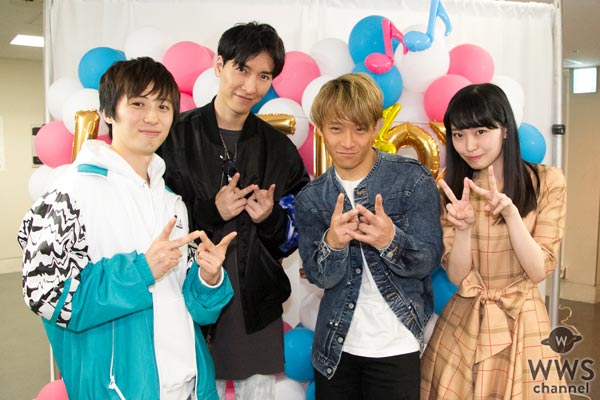 【動画】w-inds.に川澄風乃(さくらシンデレラ)がインタビュー！「音楽を通じて僕たちとこれからも楽しめる事を願っています。」