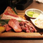 モデル・石川ナサが牛角赤坂店をGW初日、肉の日にレポート！厳選黒毛和牛などワンランク高いゴージャスなメニューを堪能！