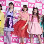 トリンドル玲奈、河北麻友子、八木アリサ、玉城ティナ、emmaが色鮮やかなカラフルな衣装でViVi Nightへの思いを語る！