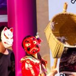 黒すぎる仮面女子がニコニコ超会議2017に登場!松崎しげるも絶賛!