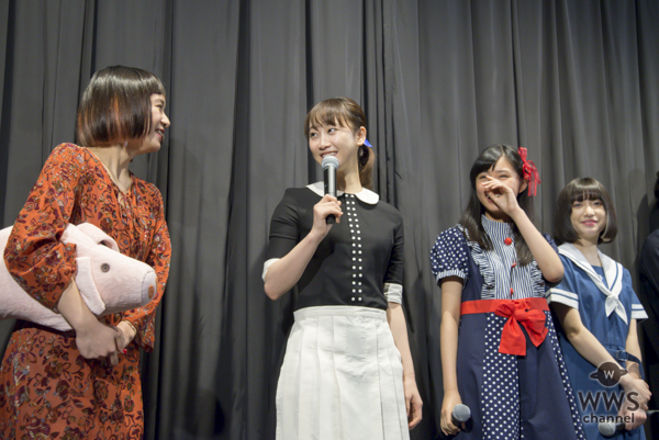 松井玲奈が映画『はらはらなのか。』初日舞台挨拶に出席！松井へSKE48入りを宣言した人物とは！？
