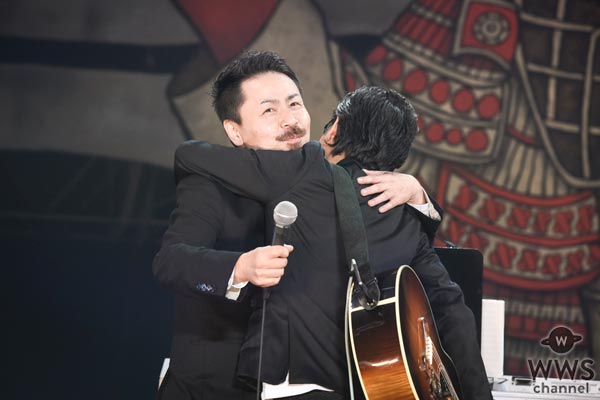 【ライブレポート】藤井フミヤが氣志團主催イベントで10-FEET KOUICHIとコラボで名曲『TRUE LOVE』を披露！