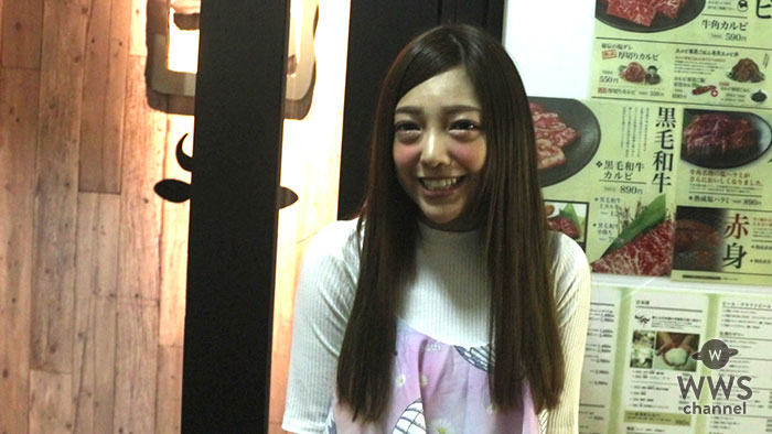 【動画】モデル・石川ナサが牛角赤坂店をGW初日、肉の日にレポート！うにが香ばしい黒毛和牛特上みすじは絶品！