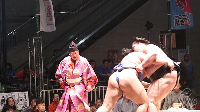 【動画】ニコニコ超会議2017で大相撲超会議場所が大盛況！