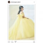 ダレノガレ明美が美しすぎるウェディングドレス姿を披露し絶賛の声！「美女と野獣のベルだ」