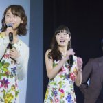 松井玲奈、お悩みコーナーで一刀両断！主演映画『めがみさま』完成披露試写会に新川優愛と共にW出演！