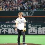 EXILE 黒木啓司が初の始球式で力強い投球を披露！「マウンドに立てて感無量です」