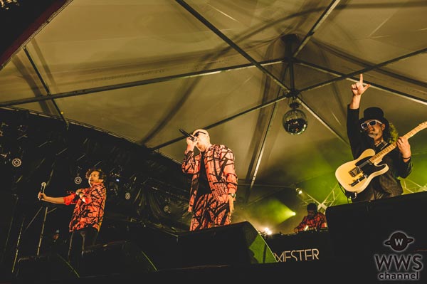 【ライブレポート】野外フェス「人間交差点2017」のヘッドライナーにRHYMESTERが登場。怒涛のごとく新曲を披露し、まさに攻めまくりのクライマックス！