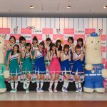 牧野真莉愛が始球式でノーバン投球でリベンジ達成！モーニング娘。’17がセ･パ交流戦に登場！