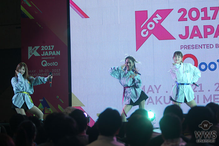 ３人組ガールズグループ・プンデンイがうさぎダンスで盛り上げる！