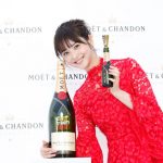 真っ赤にドレスアップした佐々木希が『MOET PARTY DAY 2017』オープニングセレモニーに登場！