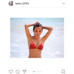 板野友美がセクシーな赤いビキニ姿のオフショットを披露し絶賛の声！「写真集めっちゃ楽しみ」