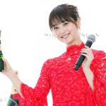 真っ赤にドレスアップした佐々木希が『MOET PARTY DAY 2017』オープニングセレモニーに登場！