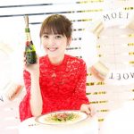 真っ赤にドレスアップした佐々木希が『MOET PARTY DAY 2017』オープニングセレモニーに登場！