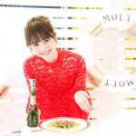 真っ赤にドレスアップした佐々木希が『MOET PARTY DAY 2017』オープニングセレモニーに登場！
