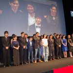 三代目JSB岩田剛典が『シネマファイターズ 完成披露発表会』で撮影裏話を告白！「監督を恨んでましたね（笑）」