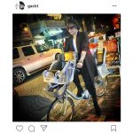 GACKT恐るべし！ママチャリに乗る姿もカッコ良すぎると話題に！