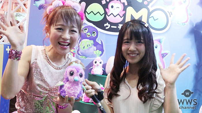 【動画】鈴木奈々に夏生のん(さくらシンデレラ)がインタビュー！ペットトイ「うまれて!ウーモ」をアピール！