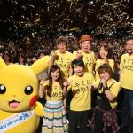 林明日香が劇場版『ポケットモンスター』公開初日舞台挨拶で話題の主題歌をサプライズ歌唱！情感たっぷりの歌唱に松本梨香が号泣！