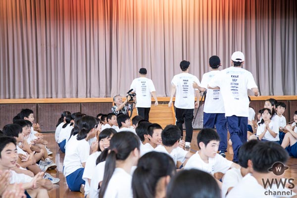 EXILE USA、TETSUYAが宮城県の子供達にダンスレッスン！「仲間との絆や大切なことをこのダンスで築いてもらえたら嬉しい」