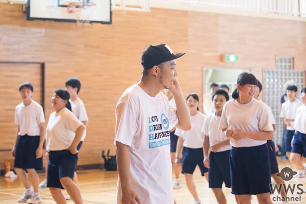 EXILE USA、TETSUYAが宮城県の子供達にダンスレッスン！「仲間との絆や大切なことをこのダンスで築いてもらえたら嬉しい」