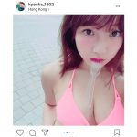 夢アド・京佳が、ビキニの日に「今世紀最高のおっぱい」のビキニ姿を披露！「天使すぎる 可愛い」と絶賛の声！