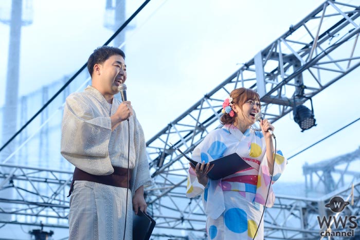 菊地亜美とフットボールアワー岩尾望が『神宮外苑花火大会』 の神宮球場ステージにMCとして登場！