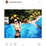 ダレノガレ明美が黒水着姿でセクシーで抜群のスタイルを披露！「完璧なボディ！」と絶賛の声！