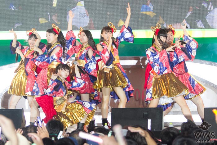 私立恵比寿中学がTIF2017に登場！最高潮の盛り上がりの中、初日のHOT STAGEを締めくくる！
