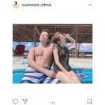 辻希美が杉浦太陽との沖縄でのセクシーラブラブ水着ショットを披露！家族旅行中の1枚とは思えない見事な出来映え！