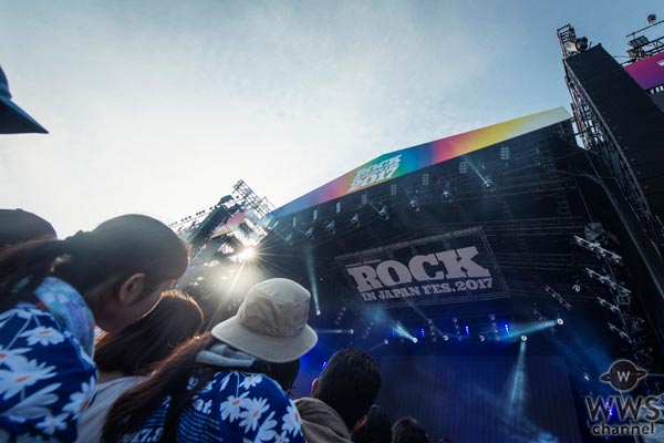 B'z、桑田佳祐、サカナクション、RADWIMPSら豪華出演陣に27万4000人が熱狂！ROCK IN JAPAN FESTIVAL 2017終演！