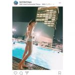 鈴木あやがキュートな水着姿で抜群のスタイルを披露！「超可愛い 可愛いすぎです」と賞賛の声！