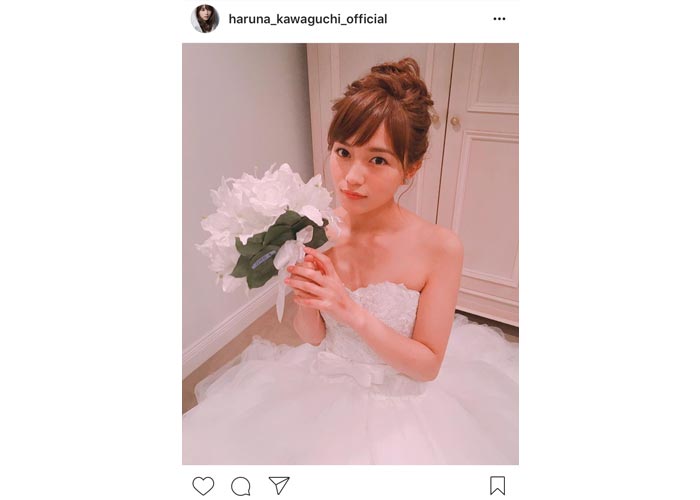 川口春奈が可愛すぎるウェディング姿を披露！「天使ですか！？」と絶賛コメントが殺到！