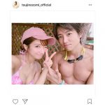 辻希美が杉浦太陽と夫婦揃ってセクシーなラブラブ水着姿2ショットを公開！